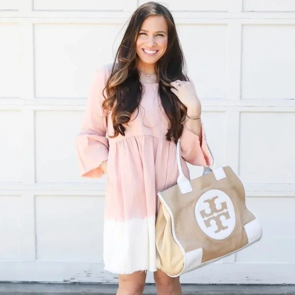 Holding Horses Peach Ombre Dress Fringe Dress - Picture 7 of 7